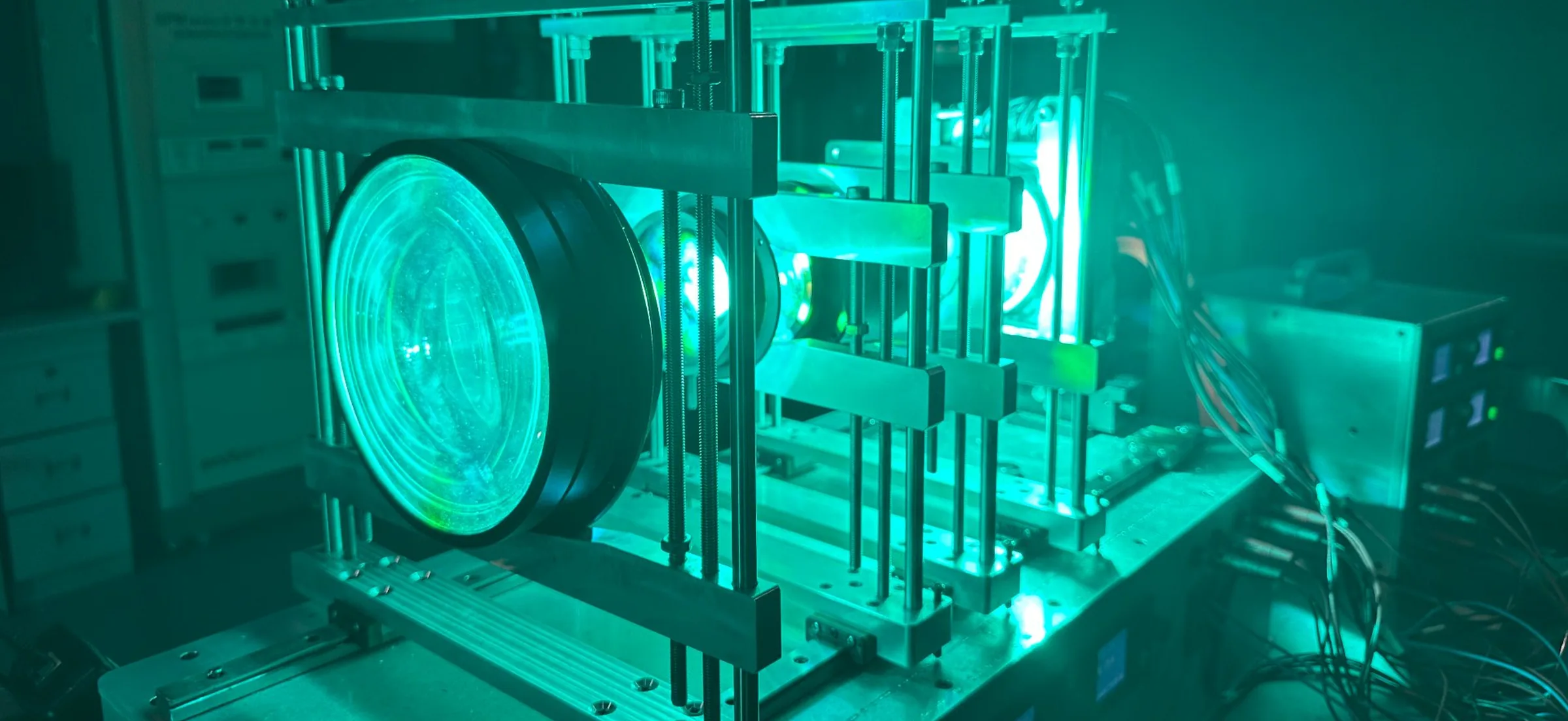 LED Engine optical integration test setup