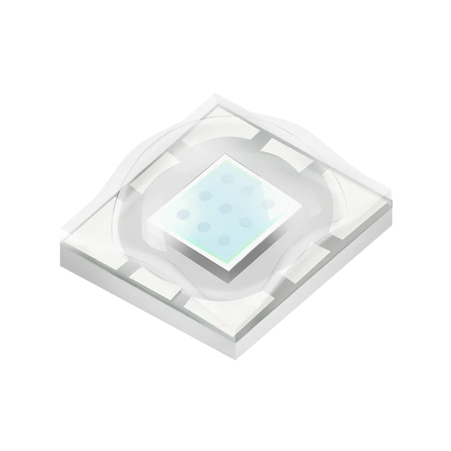 TX-2020B3 Blue LED emitting view